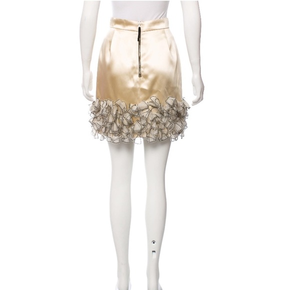 Dolce & Gabbana Embellished Mini Skirt Silk Blend - Picture 3 of 4